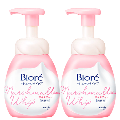Kit Bioré - 2 Unidades de Sabonete Líquido Facial Marshmallow Whip Moisture