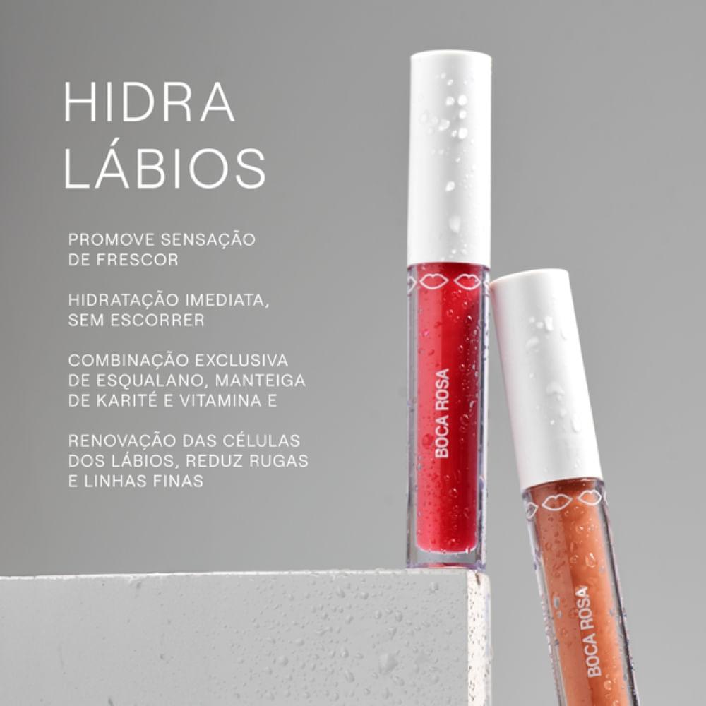 Gloss Labial Boca Rosa Hidra Lábios 3g - 4