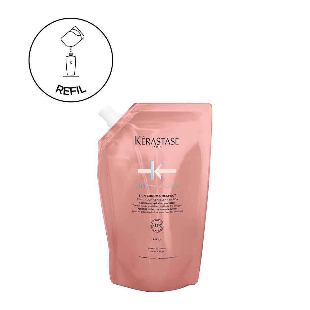 Refil Shampoo Chroma Absolu Bain Kérastase Chroma Respect - 2