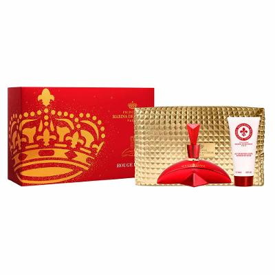 Coffret Marina de Bourbon Kit - Rouge Royal + Body Lotion + Necessaire