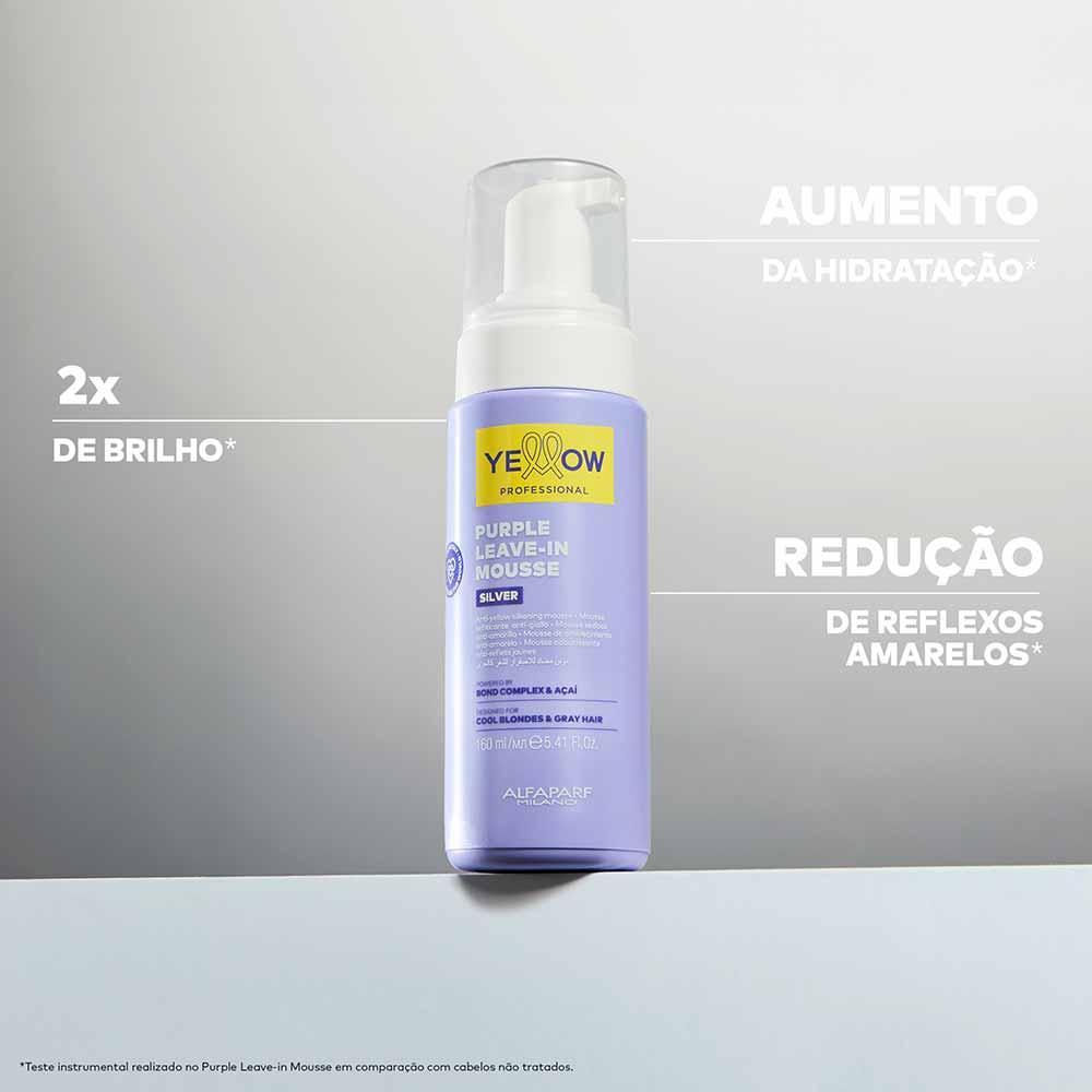 Leave-in Mousse Anti-Amarelo Yellow Professional - 2
