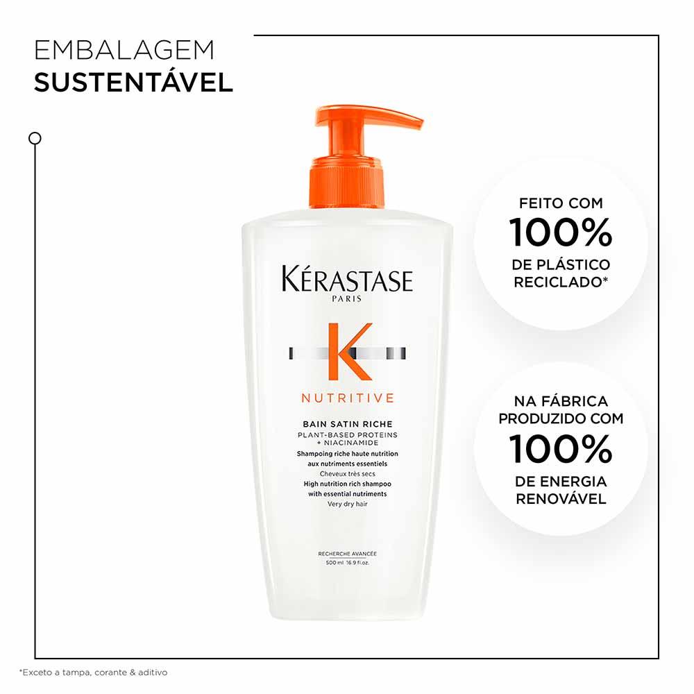 Shampoo Bain Nutritive Kérastase Satin Riche - 2