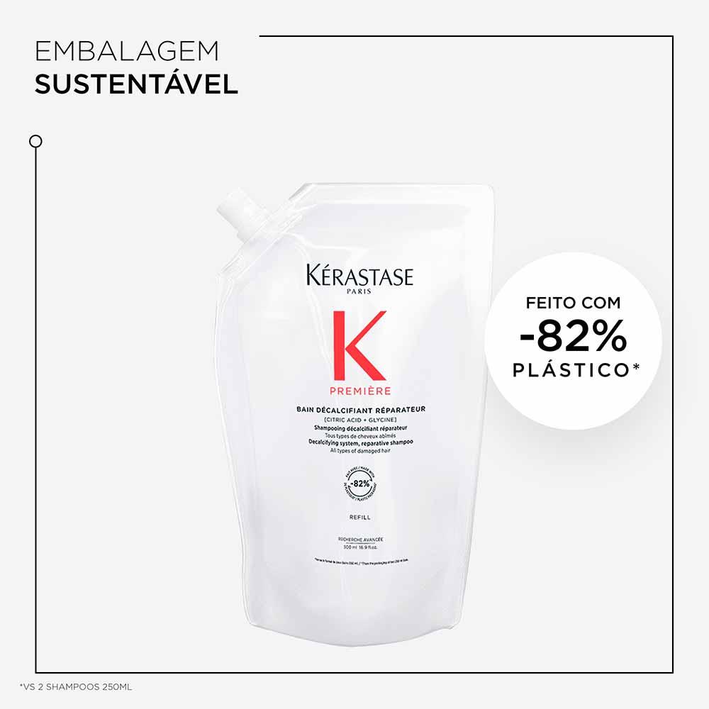 Refil Shampoo Première Bain Kérastase Décalcifiant Réparateur - 2