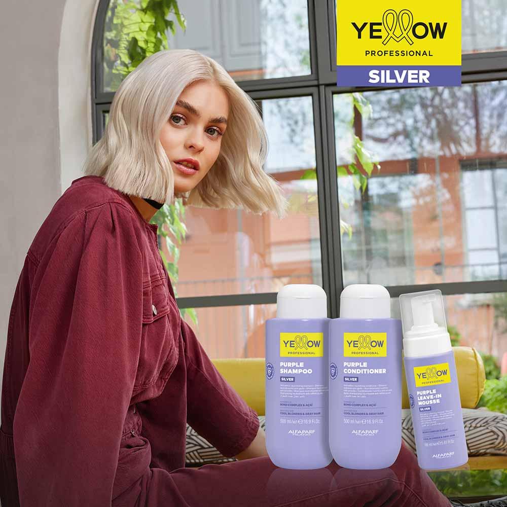 Shampoo Neutralizante Anti-Amarelo Yellow Professional Silver - 6