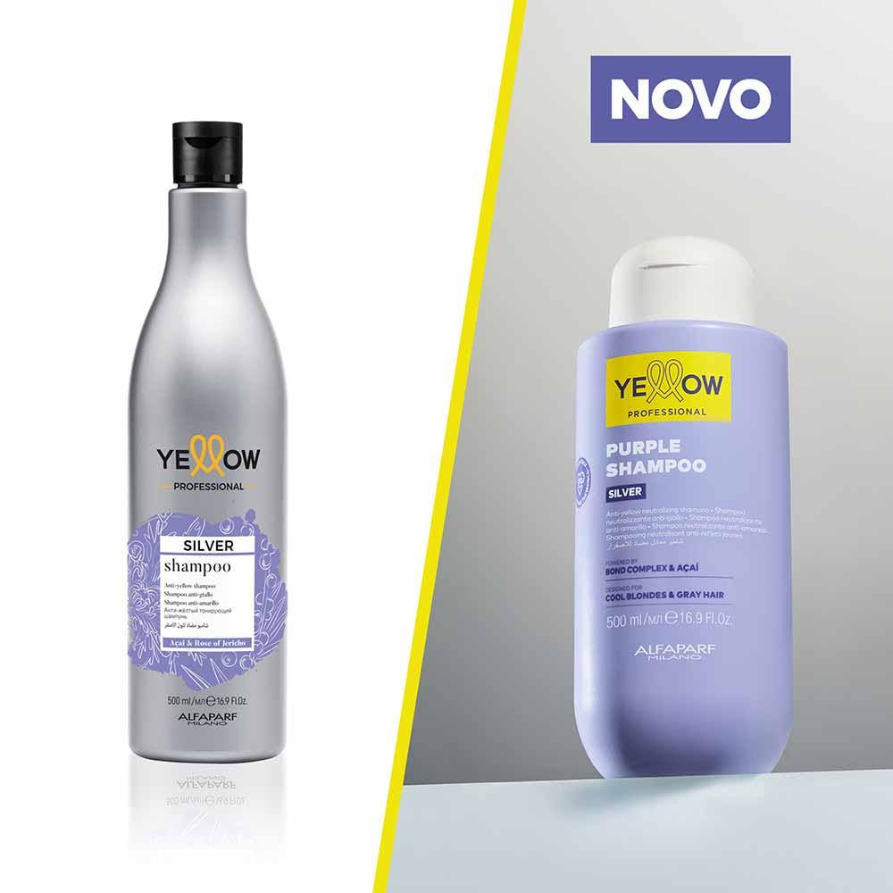 Shampoo Neutralizante Anti-Amarelo Yellow Professional Silver - 8