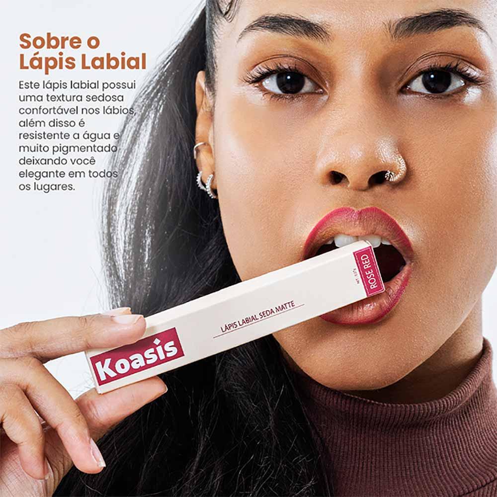 Lápis Labial Seda Matte Koasis 0,27g - 4