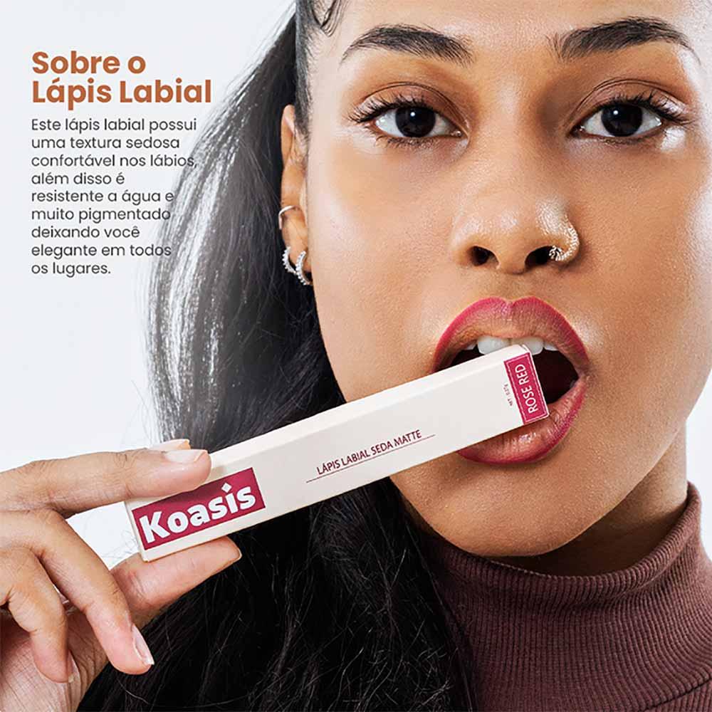 Lápis Labial Seda Matte Koasis 0,27g - 4