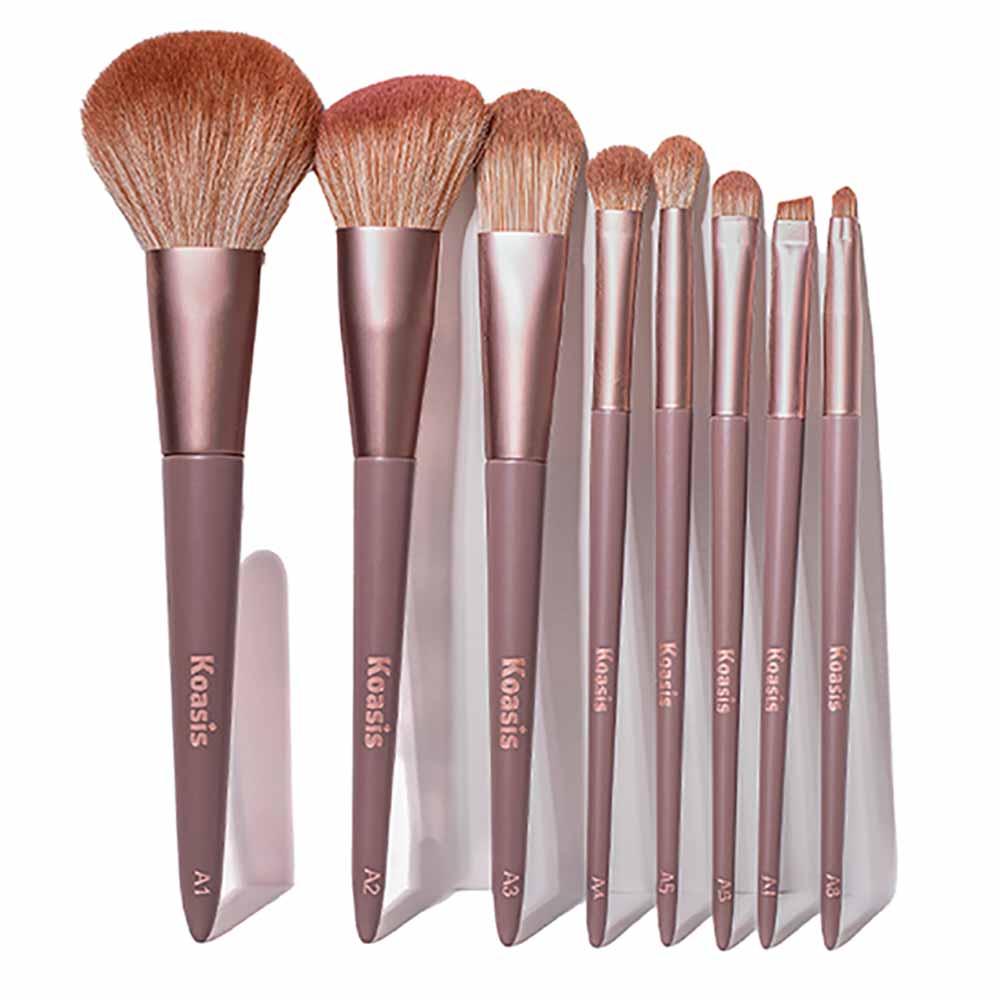 Koasis Fashion Star Collection Kit de Pincéis para Maquiagem com 8 Unidades - 2