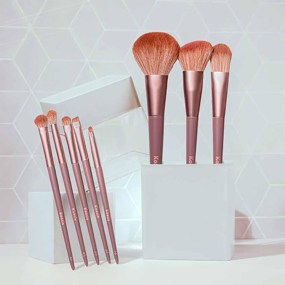 Koasis Fashion Star Collection Kit de Pincéis para Maquiagem com 8 Unidades - 5