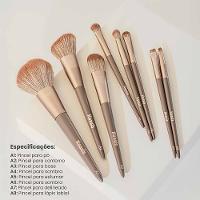 Koasis Fashion Star Collection Kit de Pincéis para Maquiagem com 8 Unidades - 6