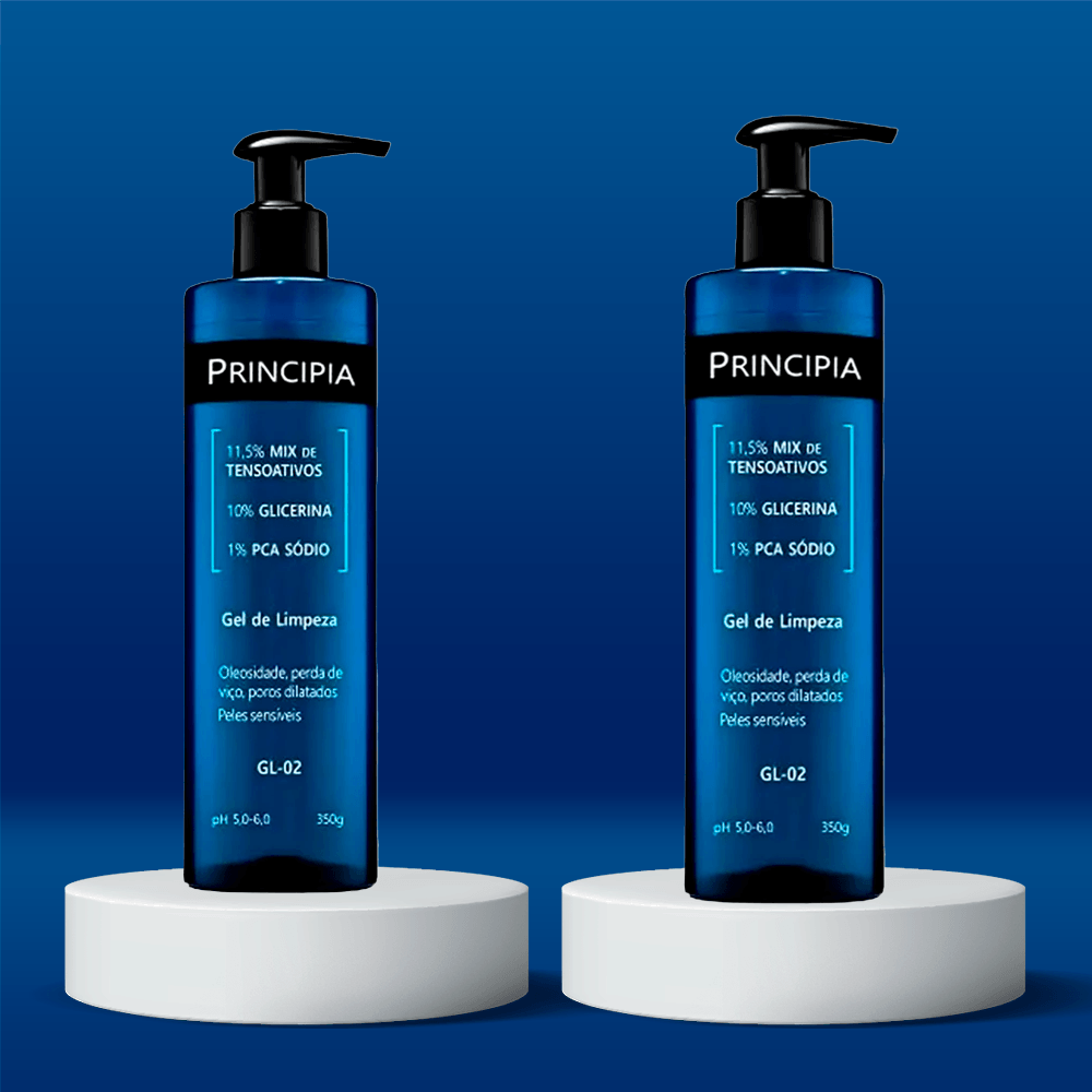 Principia Gel de Limpeza Facial GL-02 Kit com 2 Unidades - 2