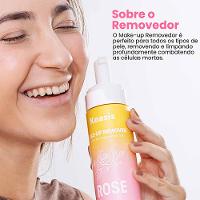 Espuma de Limpeza Facial Profunda Koasis Make-up Removedor Rose - 2