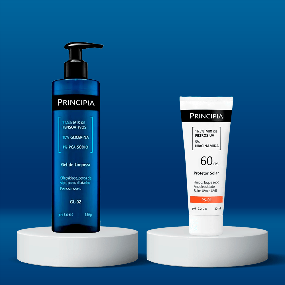 Principia Kit - Gel de Limpeza Facial GL-01 + Protetor Solar Facial PS-01 FPS60 - 2