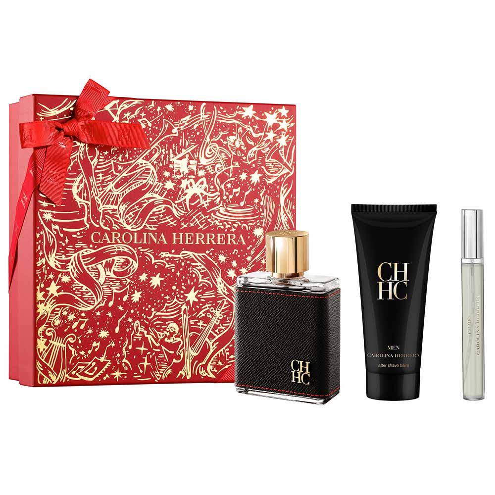 Coffret Carolina Herrera Kit - Perfume CH Men + Balm Pós Barma + Travel Size - 1