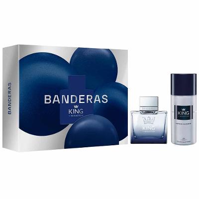 Coffret Banderas Kit - Perfume King Of Seduction EDT + Deocolônia
