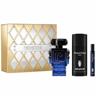 Coffret Rabanne Kit - Perfume Phantom Intense + Dêo Côlonia + Travel Size