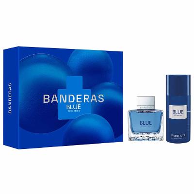 Coffret Banderas Kit - Perfume Blue Seduction + Dêo Colônia