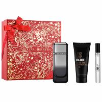 Coffret Carolina Herrera Kit - Perfume 212 VIP Black Elixir EDP Elixir + Gel de Banho + Travel Size - 1