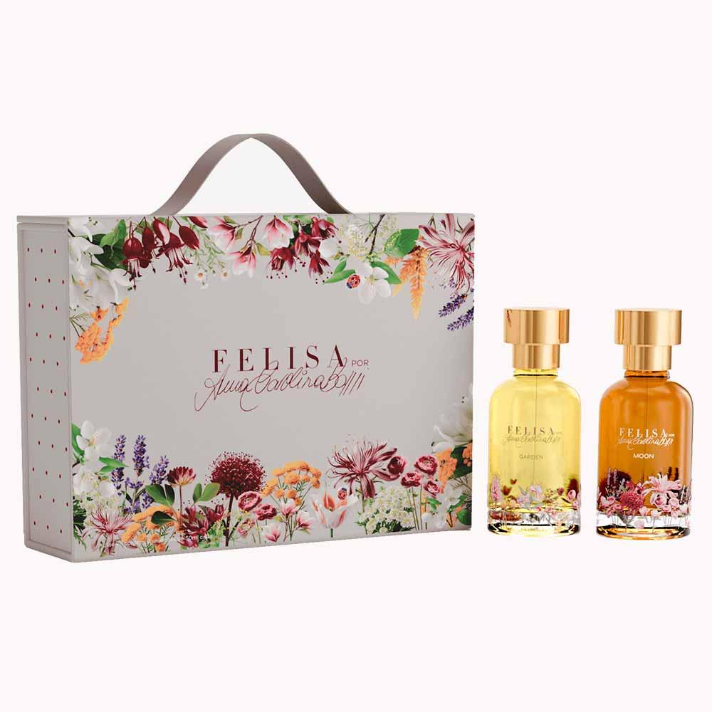 Coffret Felisa por Ana Carolina Bassi - Kit Perfume Garden & Moon - 1