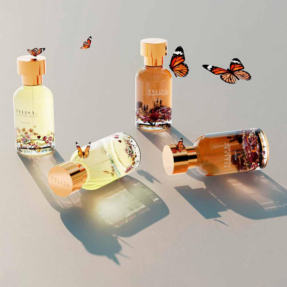Coffret Felisa por Ana Carolina Bassi - Kit Perfume Garden & Moon - 4