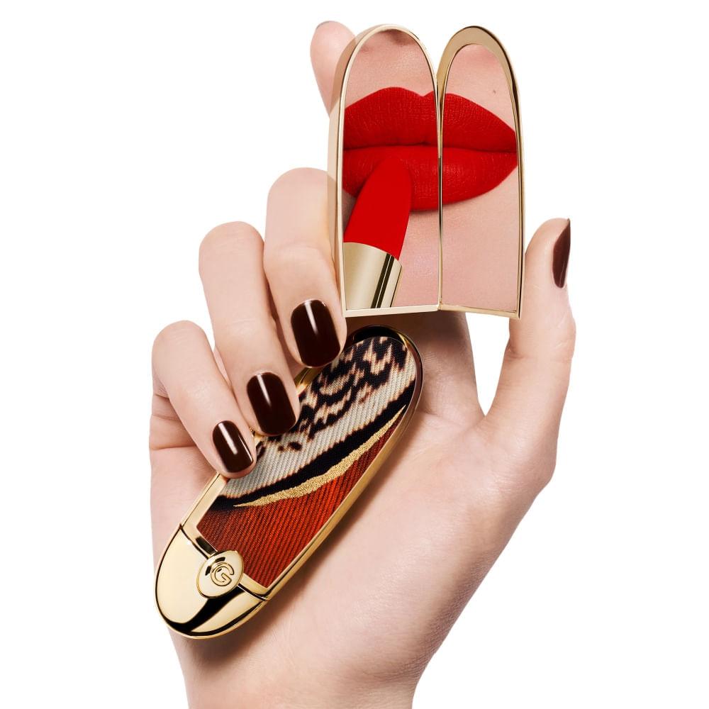 Case para Batom Guerlain Rouge G Majestc Feathers - 3