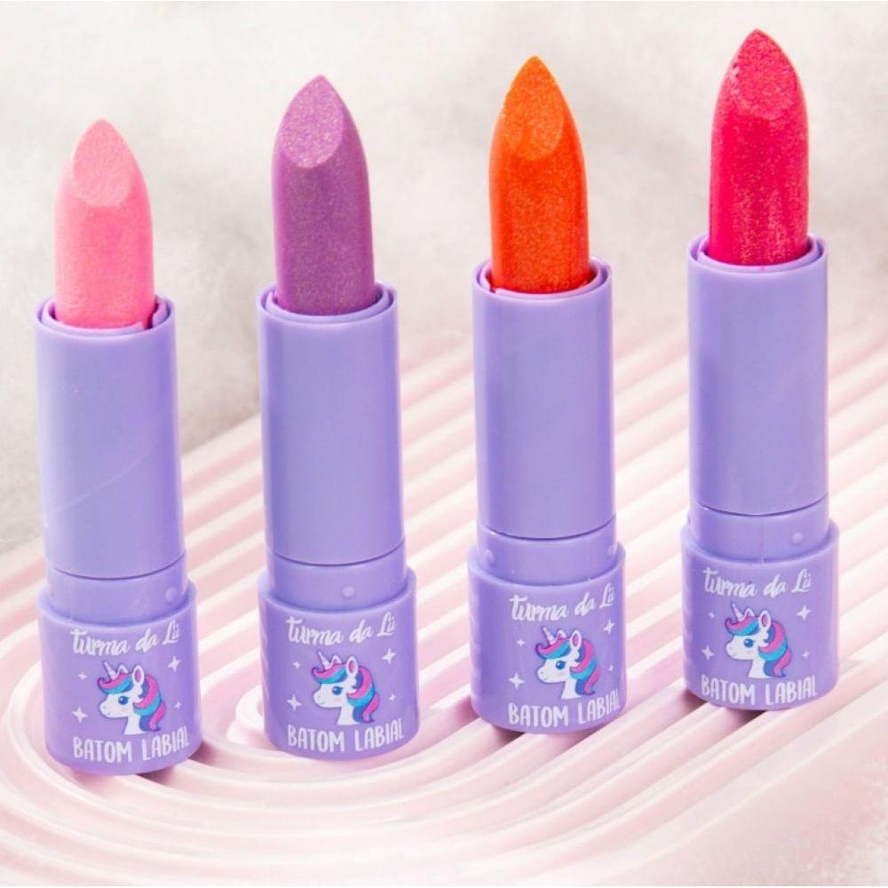 Batom Labial Turma da Lú Unicórnio 3,5g - 3