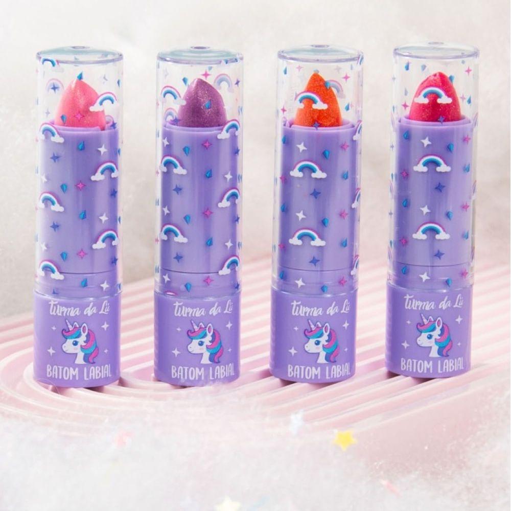 Batom Labial Turma da Lú Unicórnio 3,5g - 4