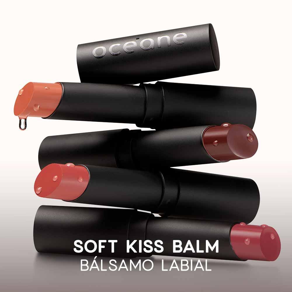 Balsamo Labial Océane Edition Soft Kiss Balm 3,2g - 3