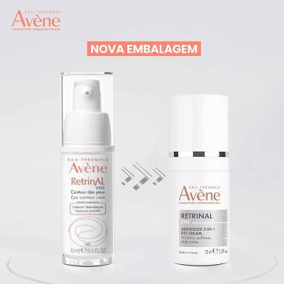Avène Retrinal Avançado 3 em 1 Creme Para a Área dos Olhos