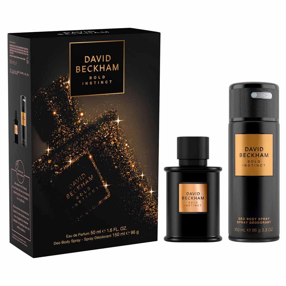 Coffret David Beckham Bold Instinct Kit - Perfume Masculino EDP + Body Spray - 1