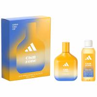 Coffret Adidas Vibes Chill Zone Kit - Perfume Masculino EDP + Shower Gel - 1