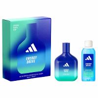 Coffret Adidas Vibes Energy Drive Kit - Perfume Masculino + Shower Gel - 1