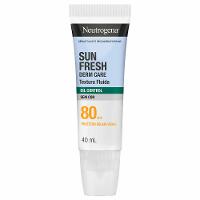 Protetor Solar Fluido Control Oil Neutrogena Derma Care Sun Fresh FPS 80 40ml - 1