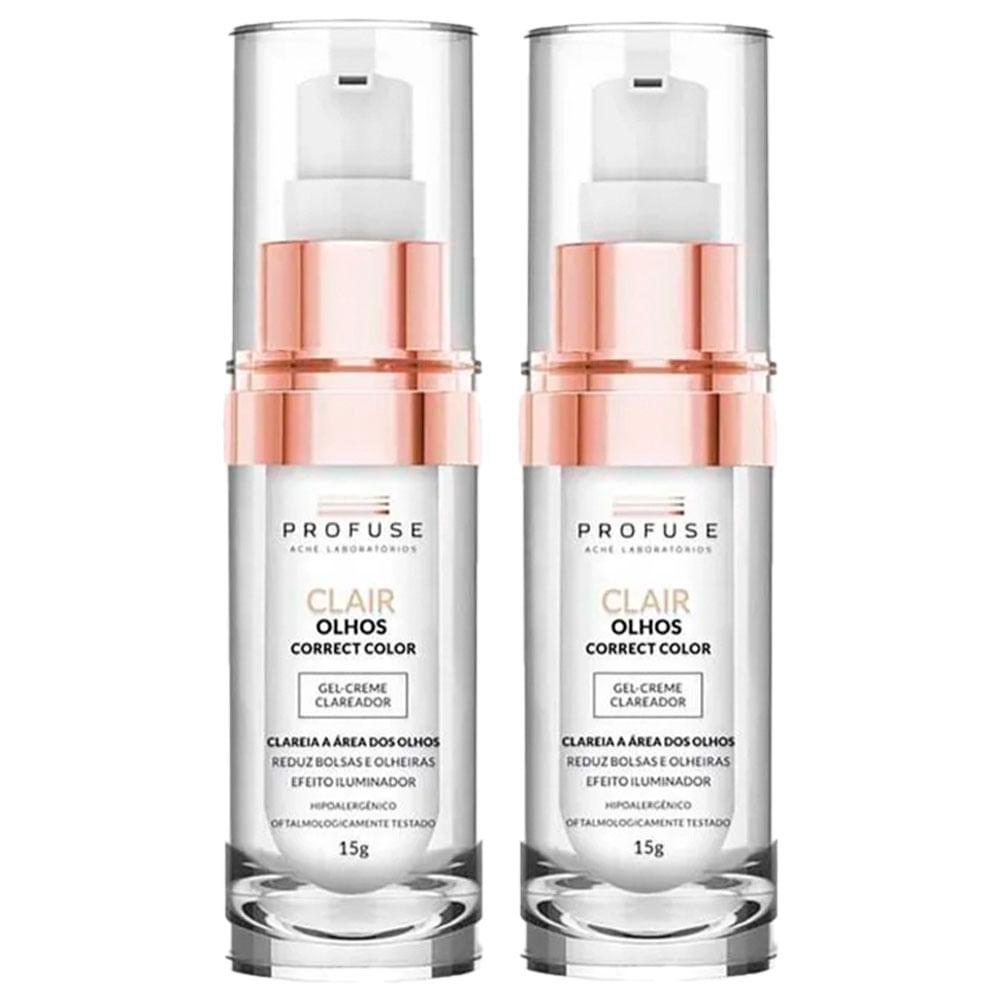 Profuse Clair Olhos Gel Creme Clareador para a Área dos Olhos Kit com 2 Unidades - 1