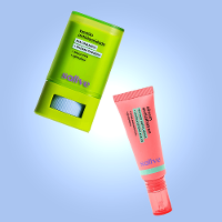 Sallve Kit - Bastão Facial Antioleosidade + Sérum Antiolheiras - 3