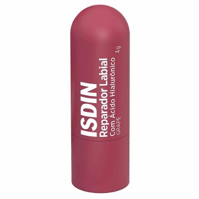 Reparador Labial com Ácido Hialurônico Isdin Stick 4g