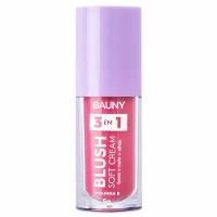 Blush Líquido Bauny Soft Cream 3 em 1 5g - 1