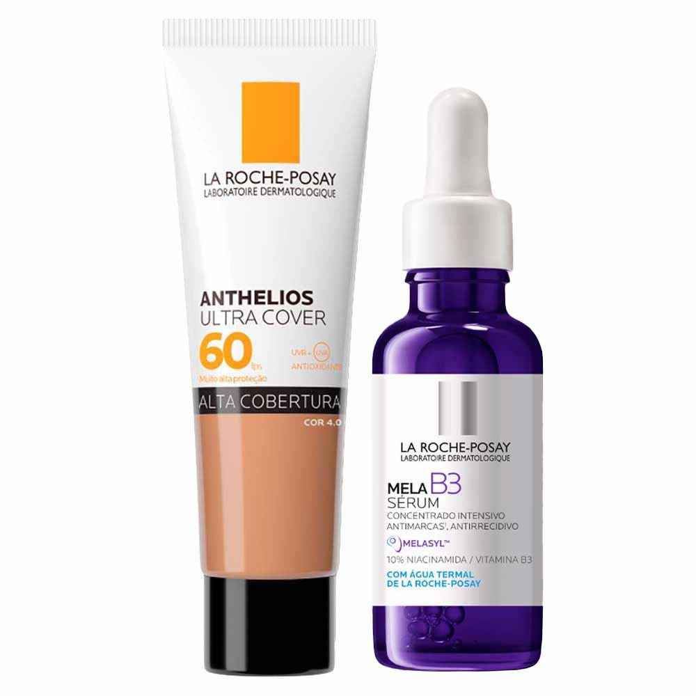 La Roche Posay Kit – Sérum Mela B3 + Protetor Solar Facial com Cor 4.0 - 1
