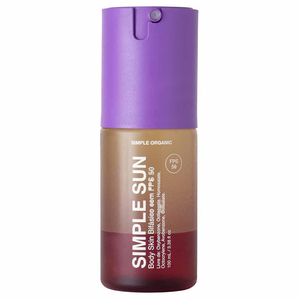 Body Skin Simple Organic Fluido Bifasico Fps50 - 1