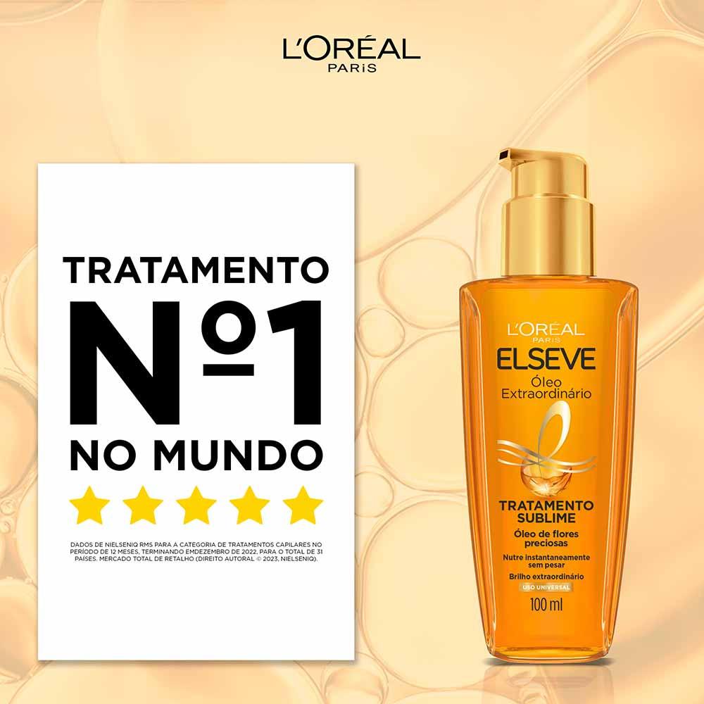 Elseve Kit - Óleo Extraordinário + Sérum Liso dos Sonhos - 3