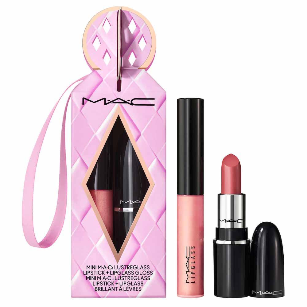 MAC Cosmic Kiss Holiday Kit - Batom + Mini Gloss - 1