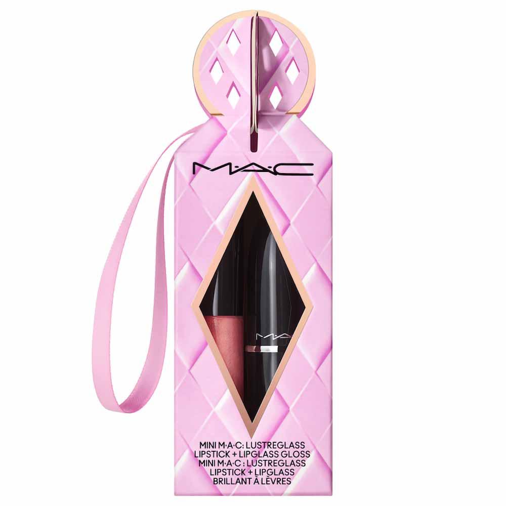 MAC Cosmic Kiss Holiday Kit - Batom + Mini Gloss - 4