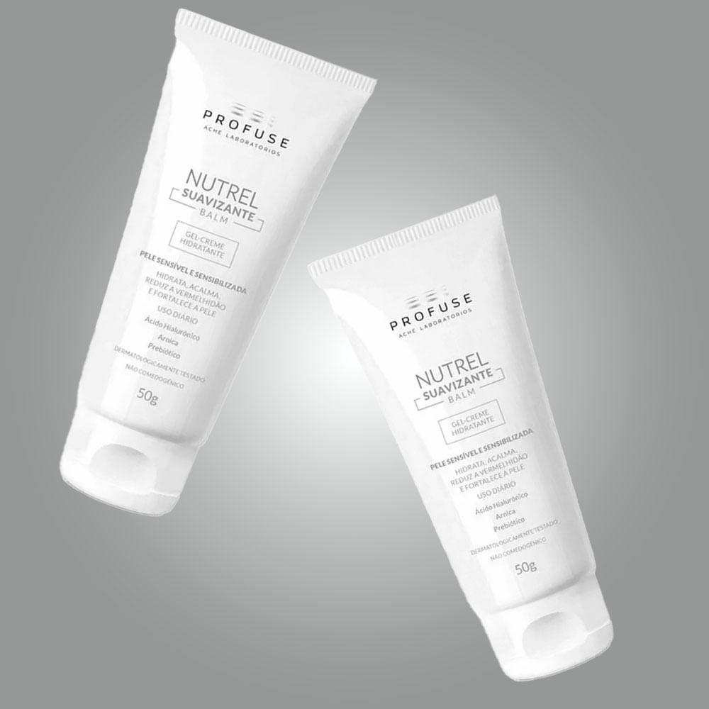 Profuse Nutrel Suavizante Balm Gel Creme Hidratante Facial Kit com 2 Unidades - 3
