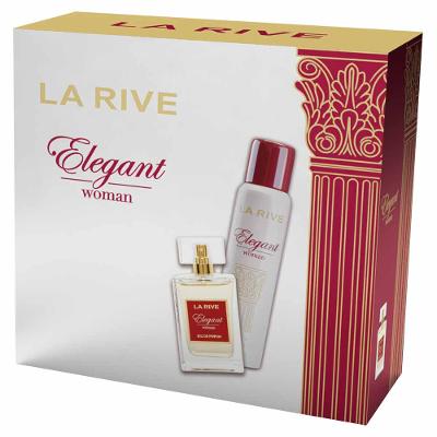 Coffret La Rive Kit - Perfume Elegant Woman Feminino EDP + Desodorante