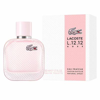 Perfume L.12.12 Rose Eau Fraiche Lacoste Eau de Toillete
