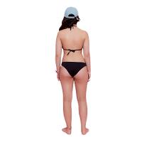 Calcinha Biquíni Absorvente Violeta Cup Preta - 2