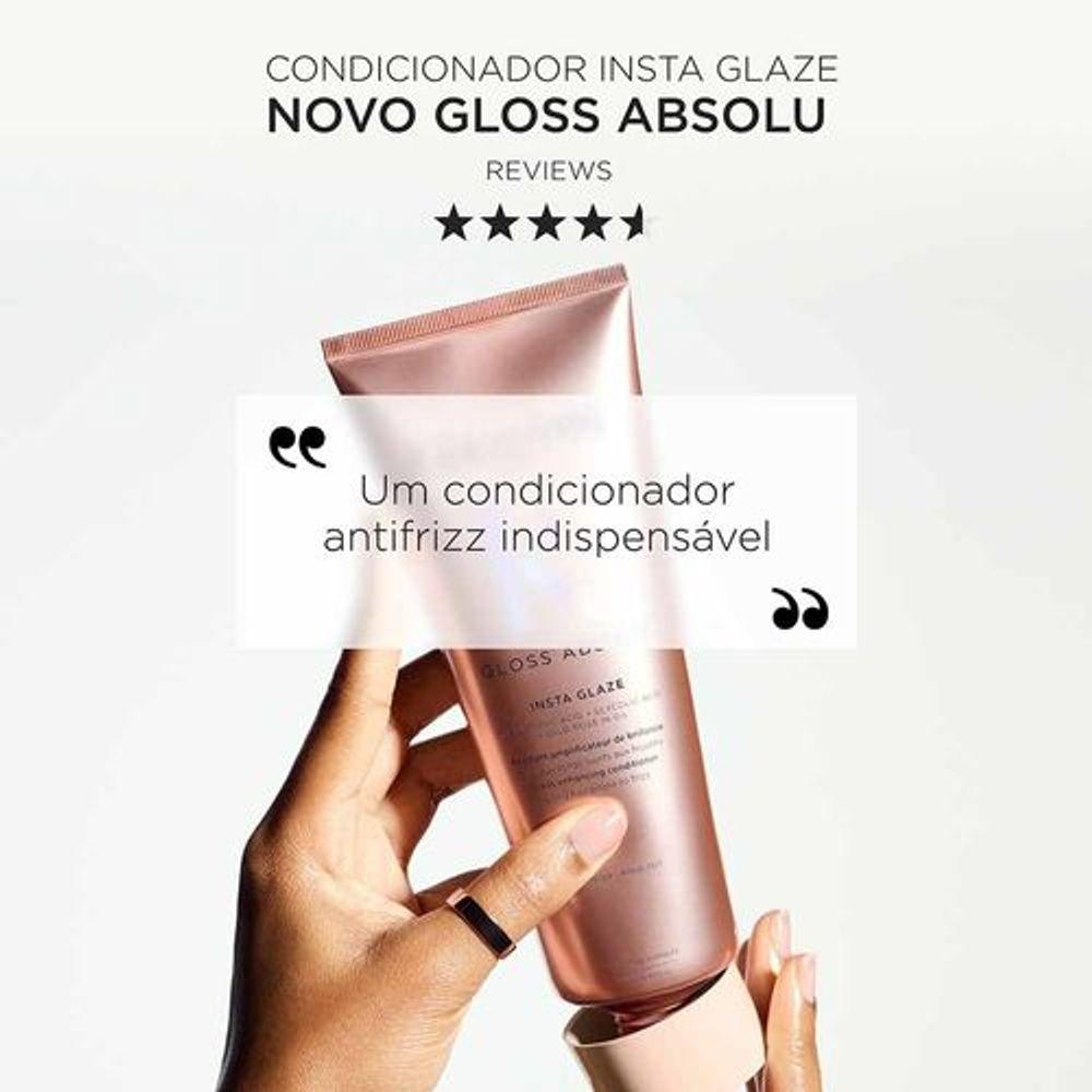 Kérastase Gloss Absolu Glaze Kit – Shampoo + Condicionador + Óleo Capilar - 3