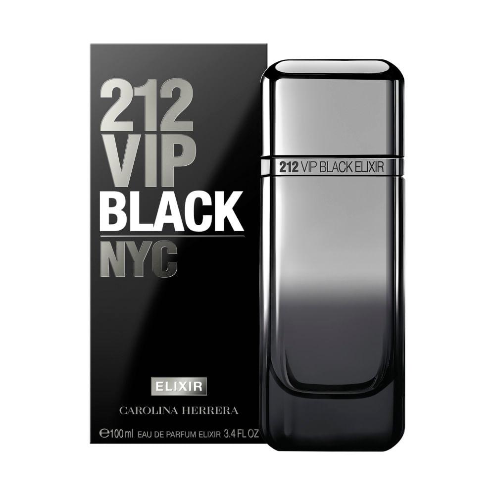 Perfume 212 VIP Black Elixir Carolina Herrera Masculino Eau de Parfum - 2