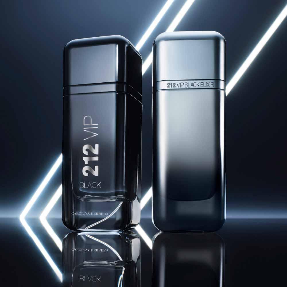 Perfume 212 VIP Black Elixir Carolina Herrera Masculino Eau de Parfum - 6