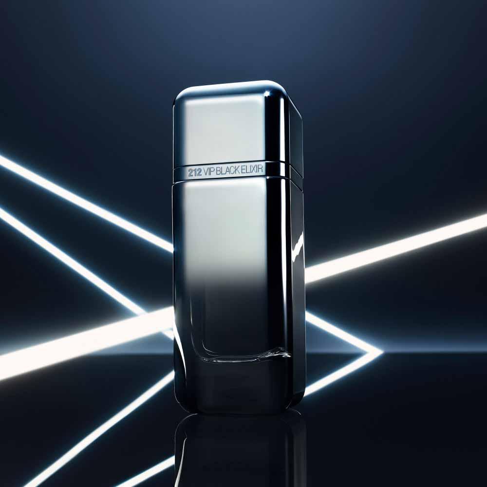 Perfume 212 VIP Black Elixir Carolina Herrera Masculino Eau de Parfum - 8